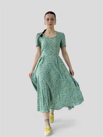 Retrobird Design Matilda Çağla Colorful Long Dress