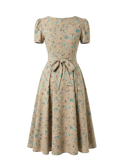 Retrobird Design Matilda Multicolored Long Dress