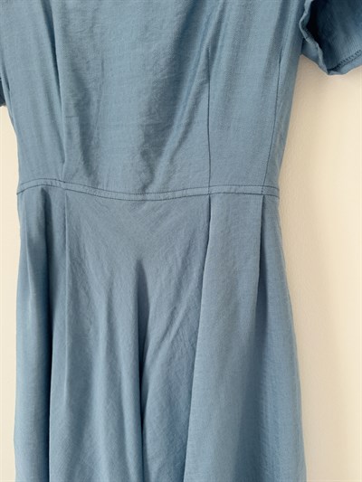 Retrobird Design Matilda Blue Long Dress