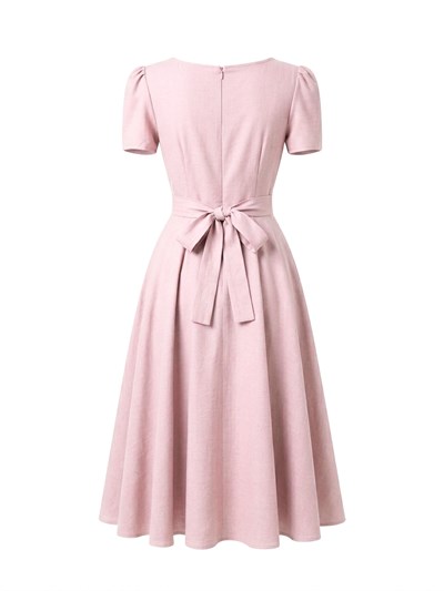 Retrobird Design Matilda Pink Long Dress
