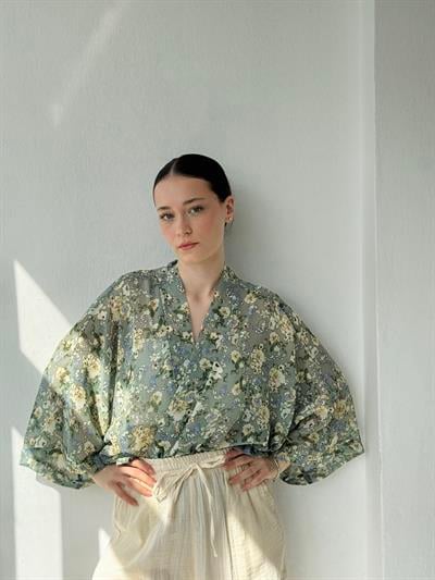 Retrobird Tasarım Mini Kimono