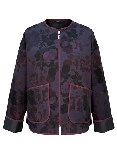 Retrobird Design Plum Seasonal Thin Jacket