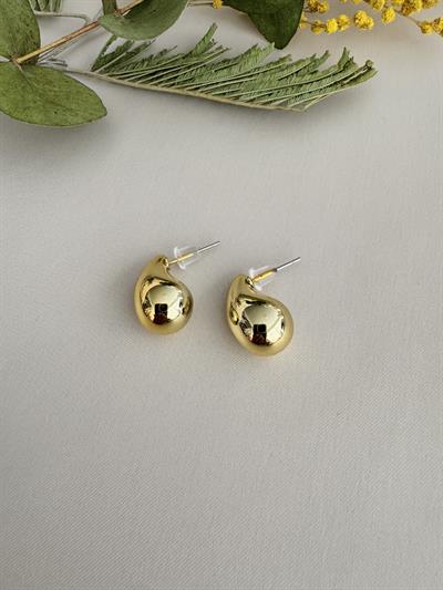 Retrobird Yellow Design Retro Drop Model Earrings