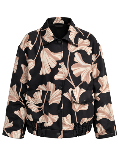 Retrobird Design Black Brooklyn Bomber Jacket