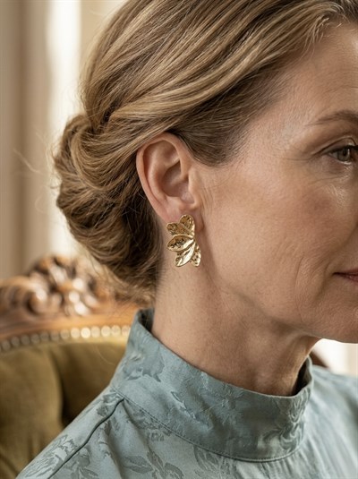 Retrobird Vintage Style Gold Renkli Küpe