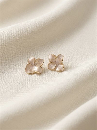 Retrobird Tasarım Vintage Style Sedef Renkli Küpe