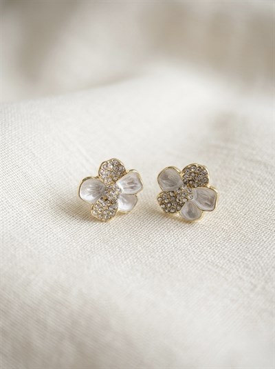 Retrobird Tasarım Vintage Style Sarı Renkli Küpe