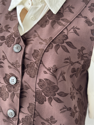 Retrobird Tasarım Toprak Renkli Yelek