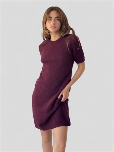 Retrobird Burgundy Knit Dress