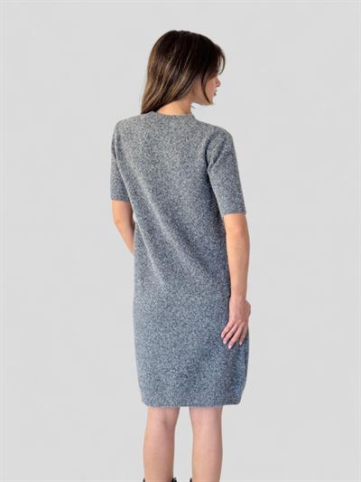 Retrobird Gri Renkli Triko Elbise