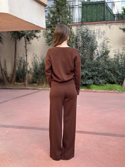 Retrobird Brown Knitted Set