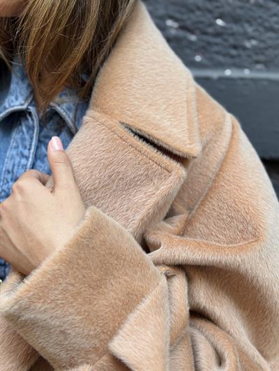 Retrobird Valencia Camel Kuşaklı Kışlık Kaban