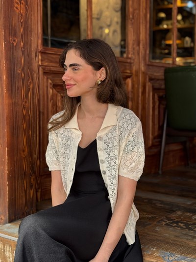 Retrobird Vintage Style Altın - Gümüş Renkli Tasarım Küpe