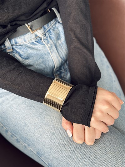 Retrobird Vintage Style Gold Renkli Aura Bilezik