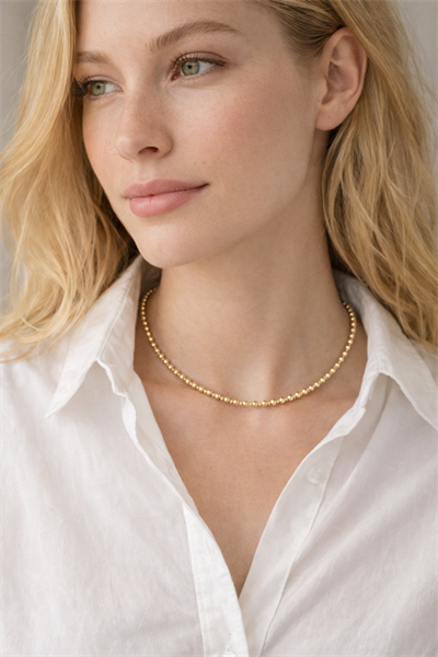 Retrobird Vintage Style Gold Renkli Grace Choker Kolye