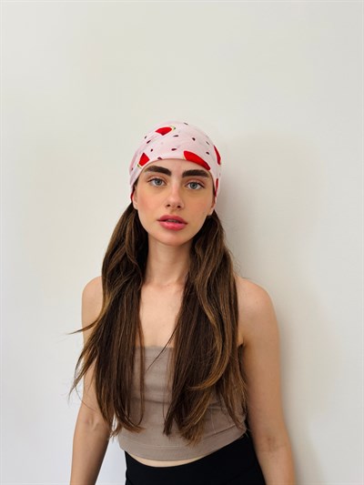 Retrobird Watermelon Vintage Kırmızı Bandana Fular