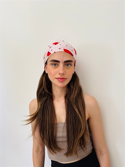 Retrobird Watermelon Vintage Kırmızı Bandana Fular