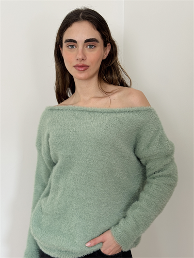 Retrobird Çağla Soft, Fluffy, Cozy Knit Sweater