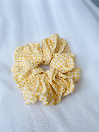 Retrobird Standard Size Yellow Large Scrunchie Bagel Buckle
