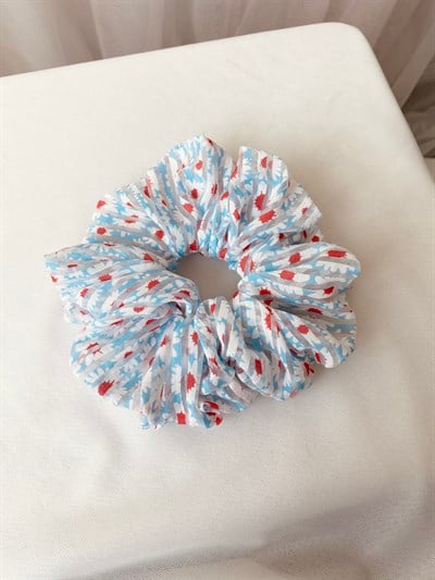 Retrobird Standard Size Mixed Color Scrunchie Bagel Buckle