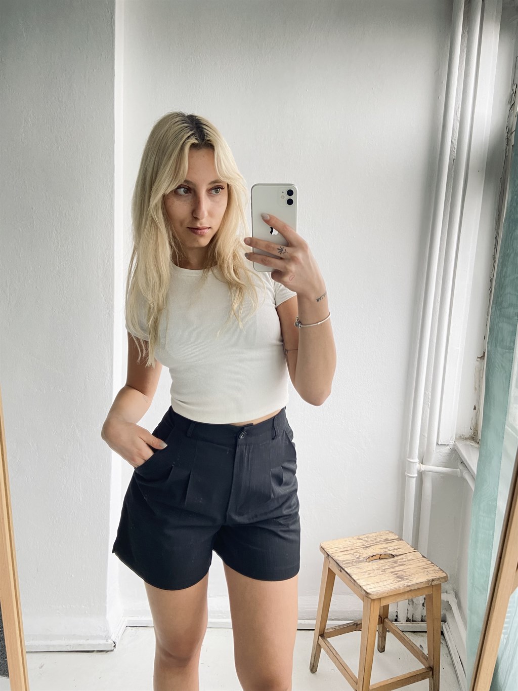 Women's High-Waisted Short Shorts