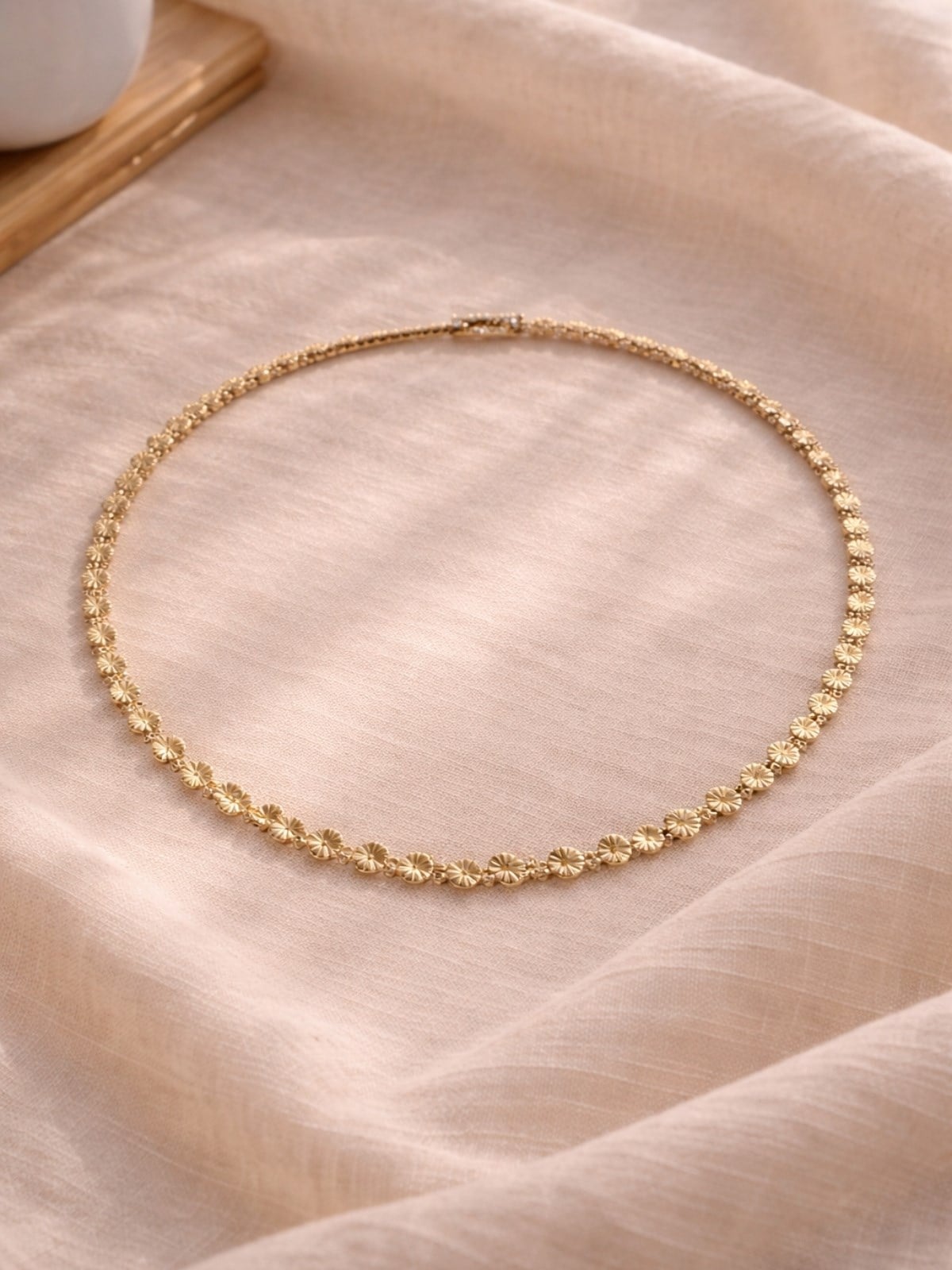 Retrobird Vintage Style Sarı Renkli Grace Choker Kolye