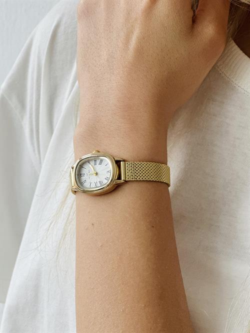 Retro Model Gold Color Accessory Women's Watch | Retrobird