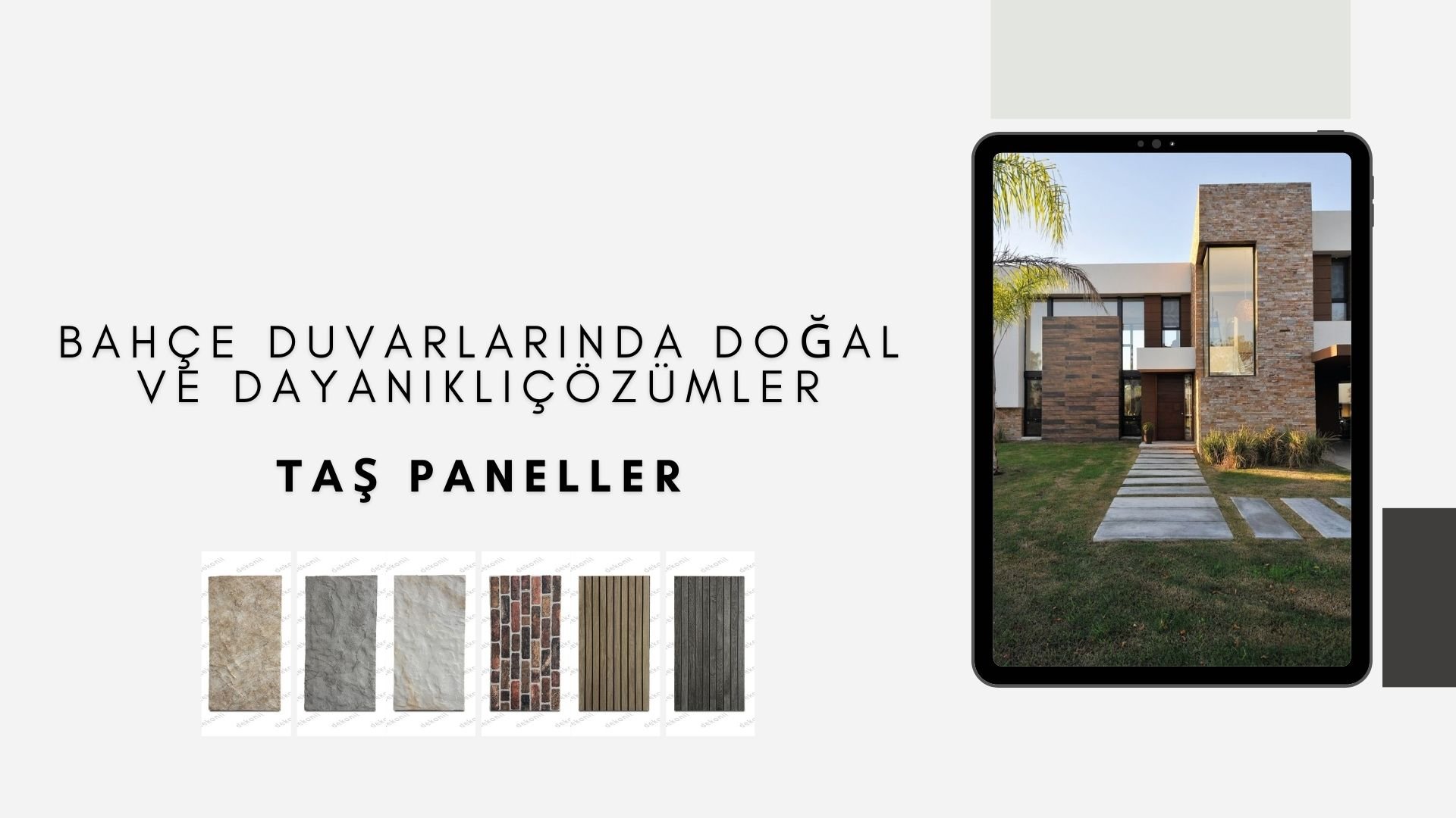 2025’in Bahçe Duvarlarında Doğal ve Dayanıklı Çözümler: Taş Paneller