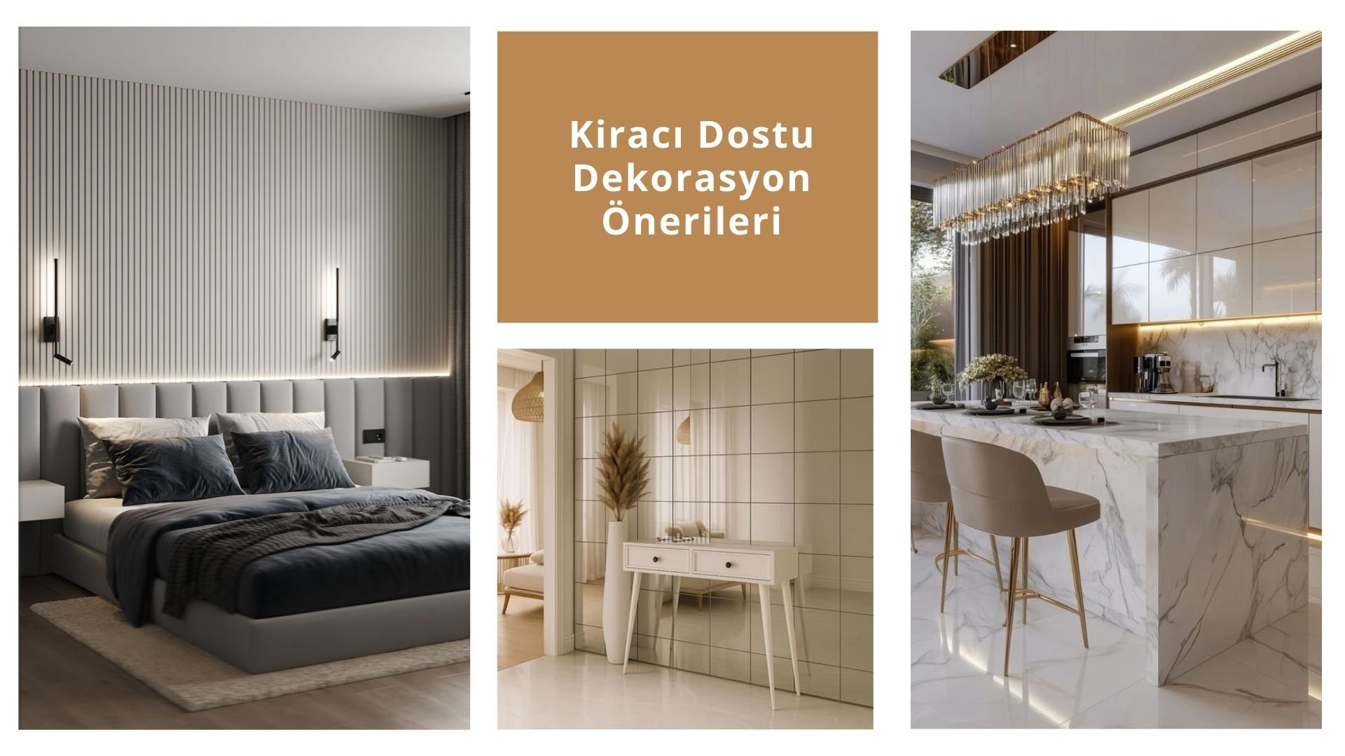 Kiracı Dostu Dekorasyon Önerileri: Duvara Zarar Vermeyen, Taşınabilir Çözümler