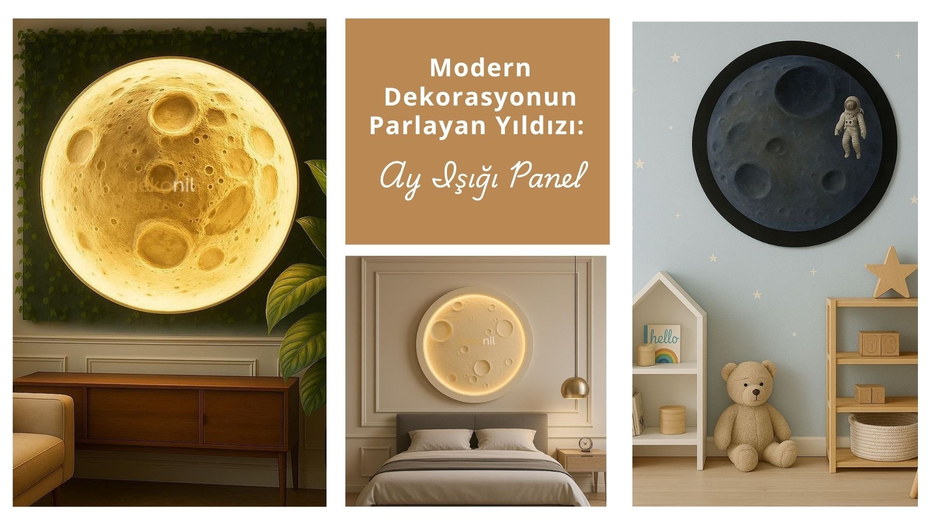 Modern Dekorasyonun Yeni Trendi: Ay Işığı Panel
