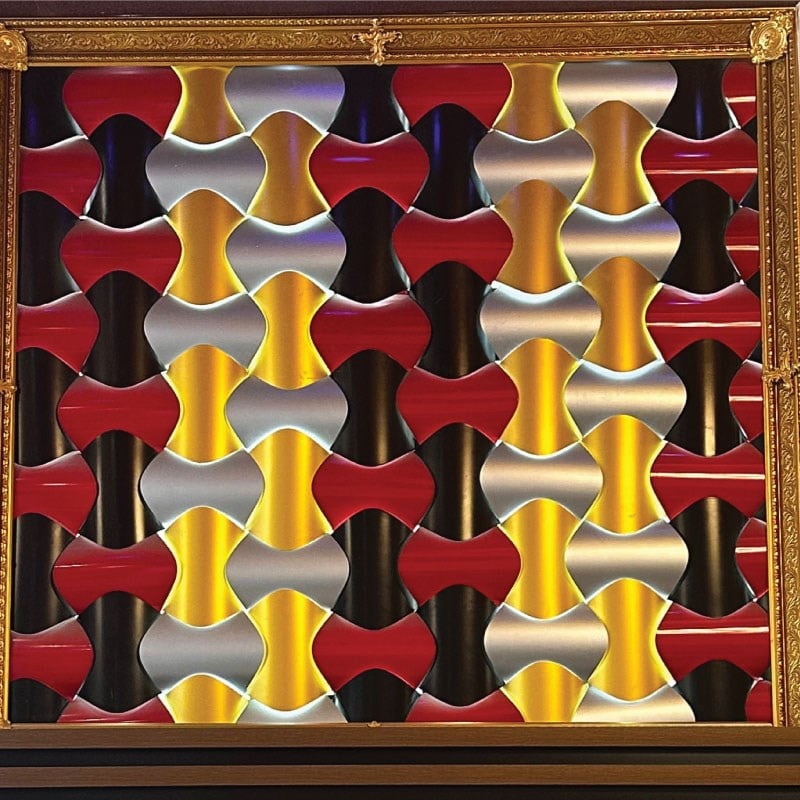 3D Venus Wall Panel Black