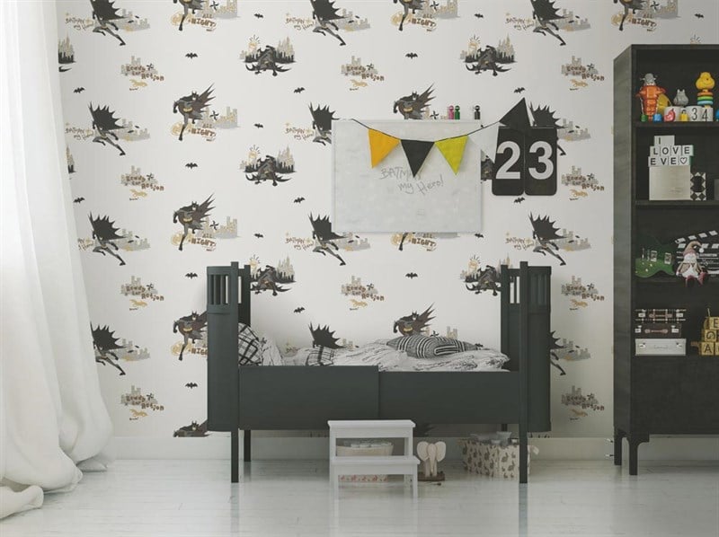 Adawall Ada Kids Batman Çocuk Odası Duvar Kağıdı 8918-1