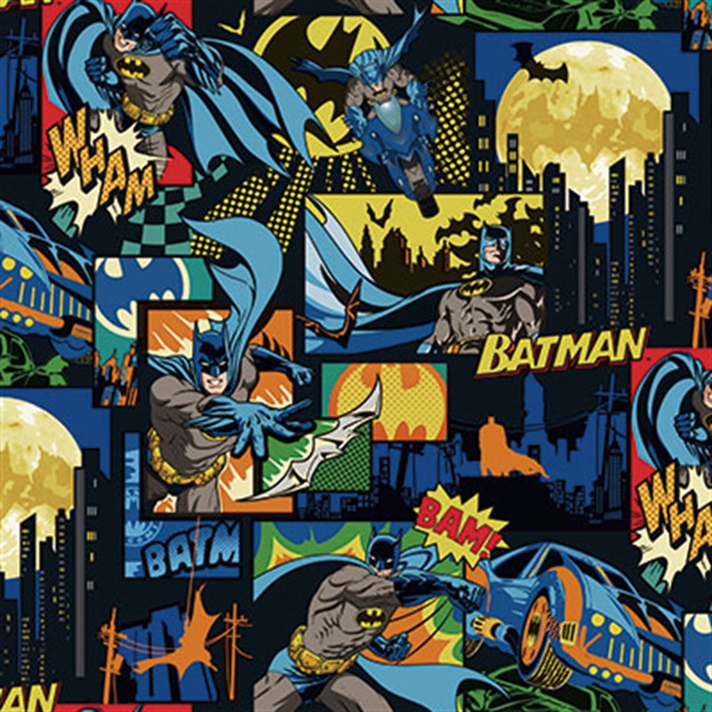 Adawall Ada Kids Batman Çocuk Odası Duvar Kağıdı 8917-1