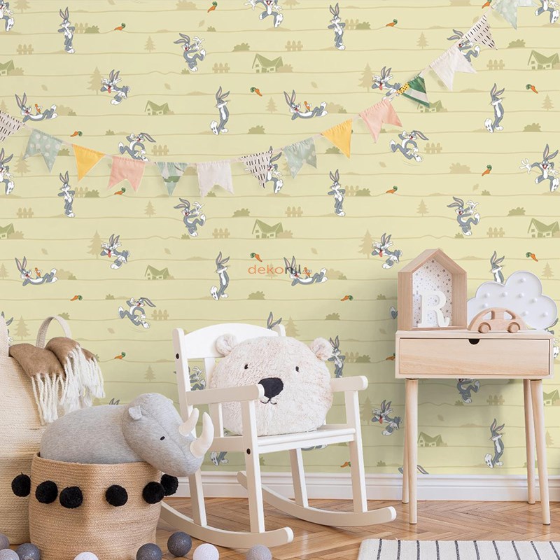 Adawall Ada Kids Bugs Bunny Kids Room Wallpaper 8934-2