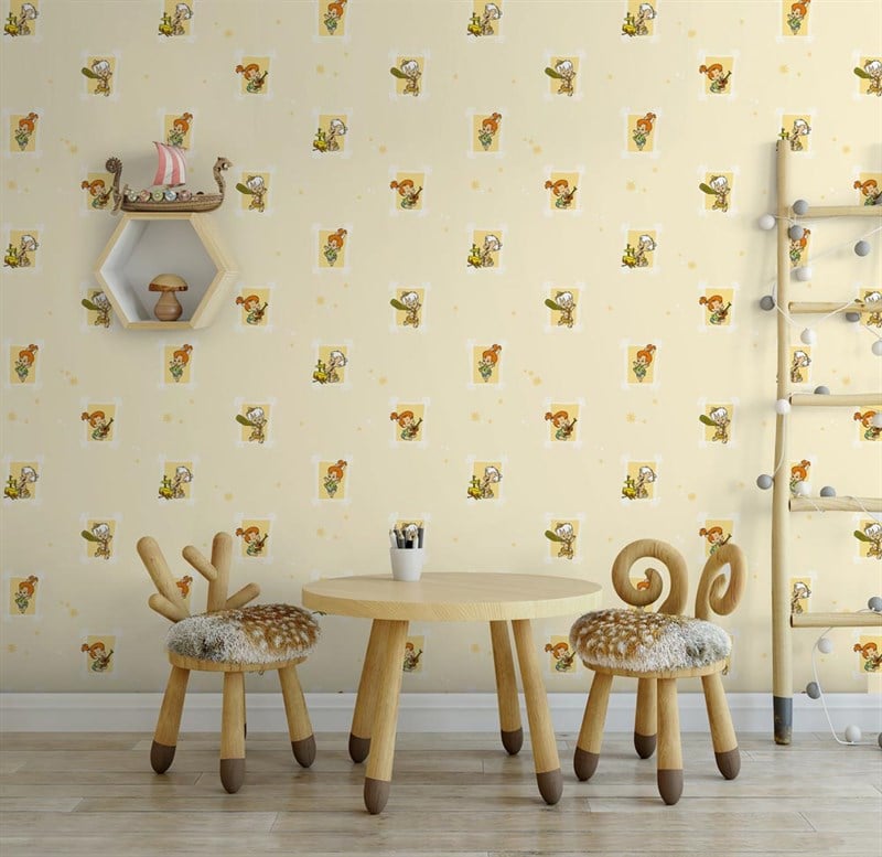 Adawall Ada Kids Çakmaktaş Çocuk Odası Duvar Kağıdı 8924-2