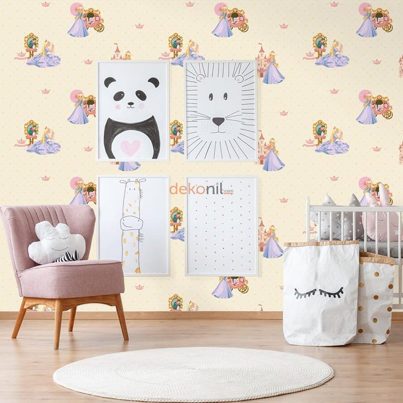 Adawall Ada Kids Kız Çocuk Odası Duvar Kağıdı 8910-1