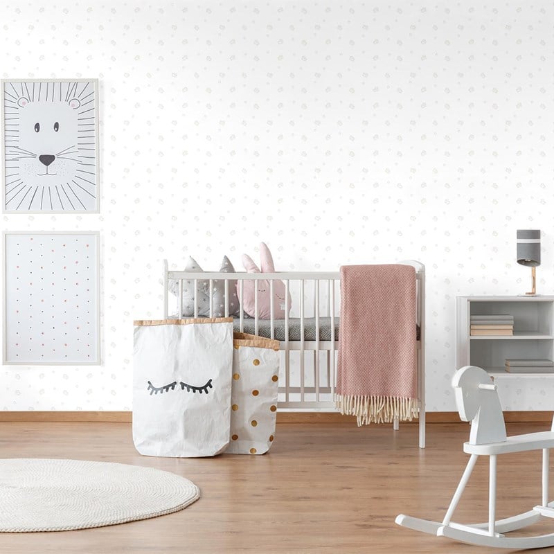 Adawall Ada Kids Yıldızlı Çocuk Odası Duvar Kağıdı 8928-1