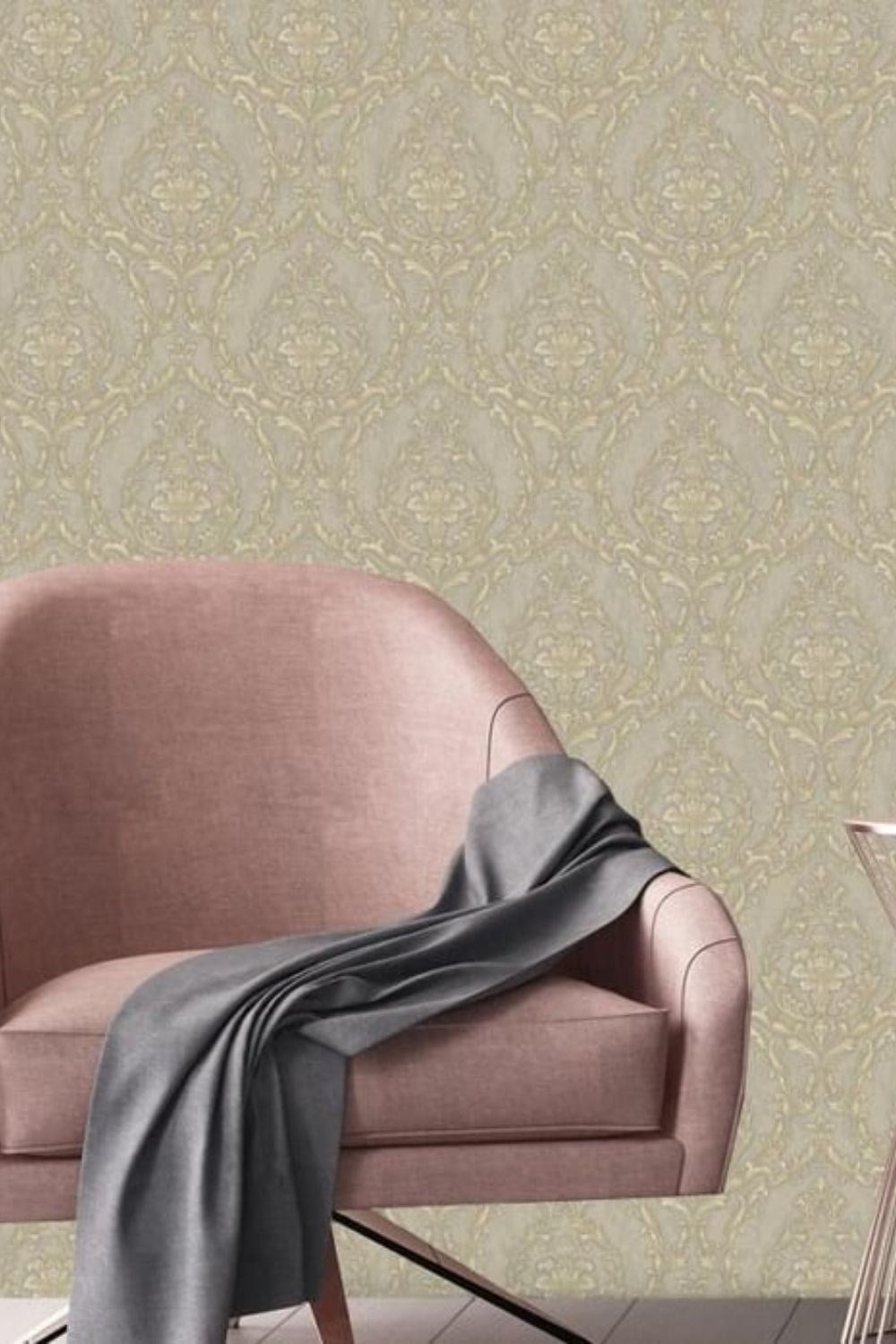 Adawall Dante Damask Desenli Duvar Kağıdı 1401-5