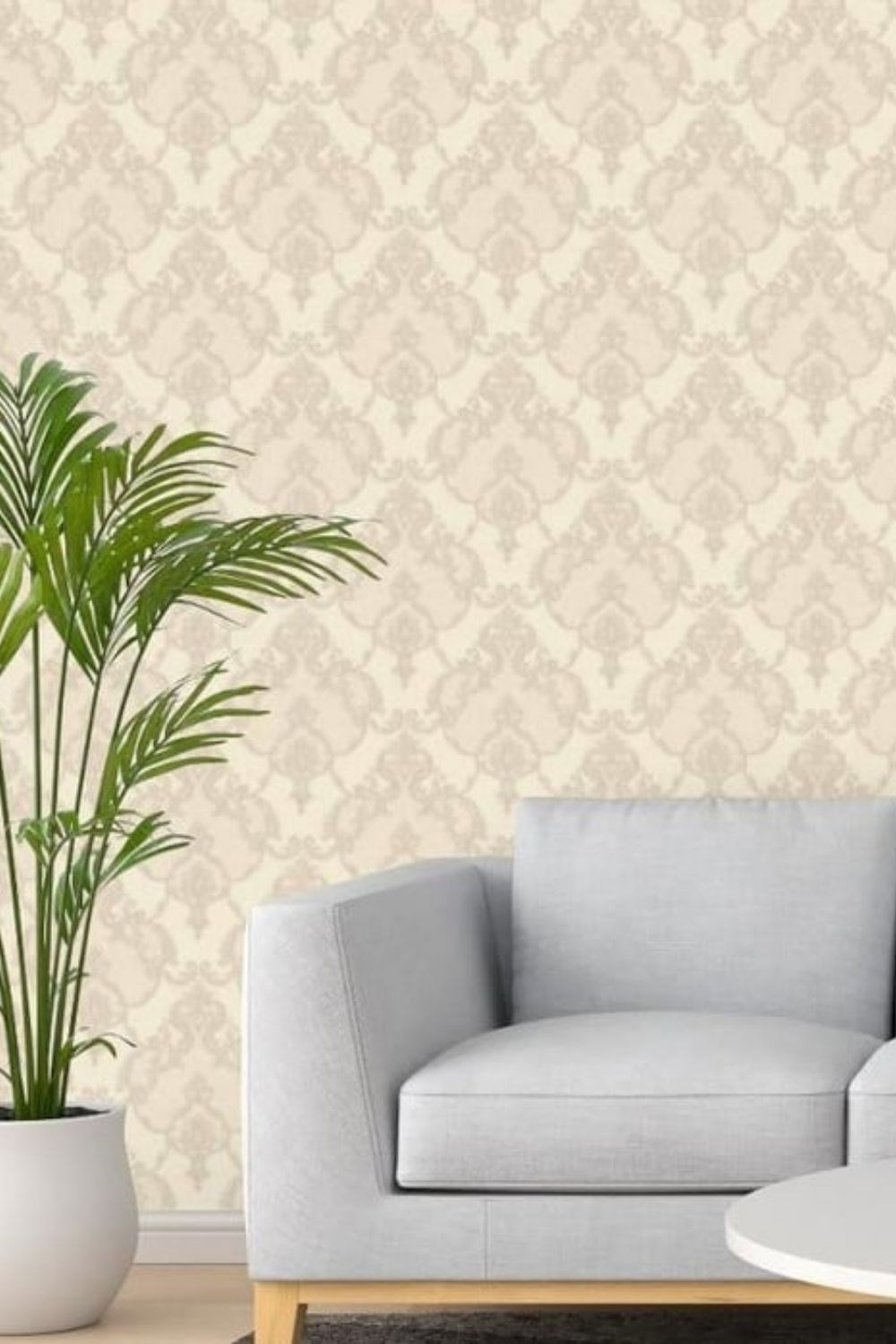 Adawall Dante Damask Desenli Duvar Kağıdı 1403-3