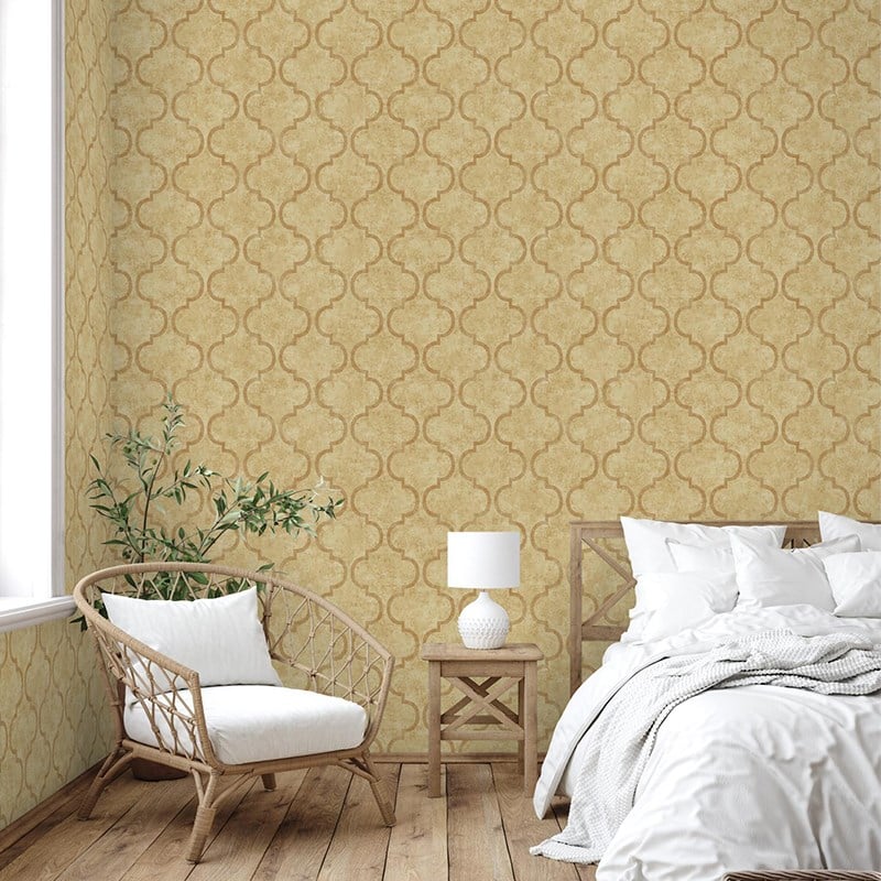 Adawall İndigo Damask Duvar Kağıdı 4703-3