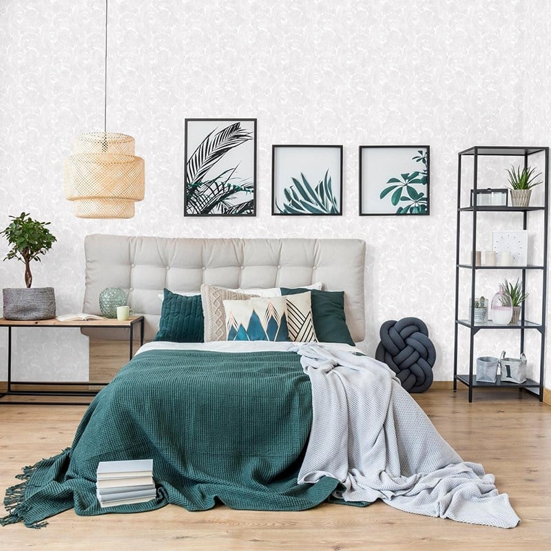 Adawall İndigo Damask Duvar Kağıdı 4710-1