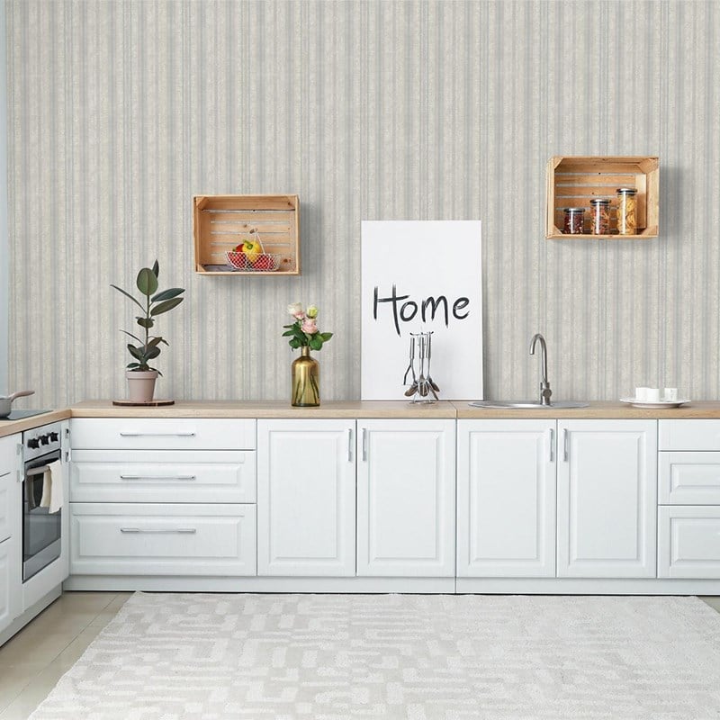 Adawall Octagon Striped Wallpaper 1208-2