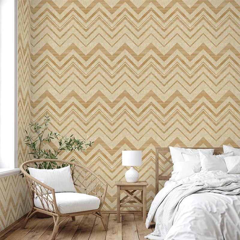 Adawall Octagon Geometrik Desenli Duvar Kağıdı 1207-4