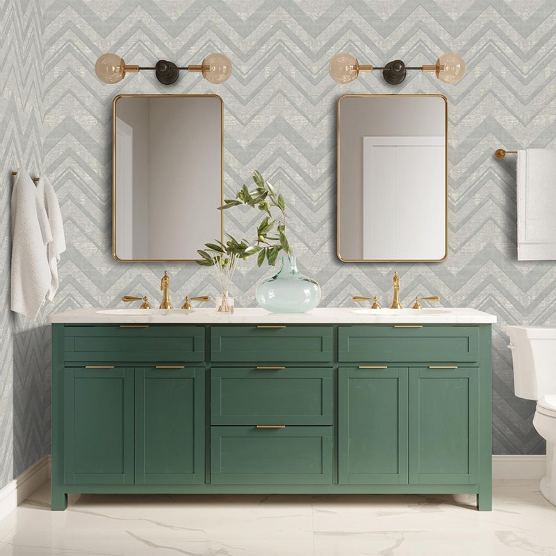 Adawall Octagon Geometrik Desenli Duvar Kağıdı 1207-2