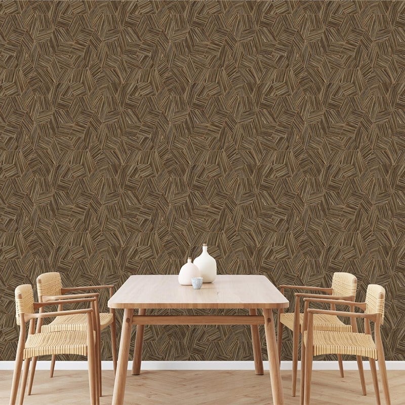Adawall Octagon Geometrik Desenli Duvar Kağıdı 1211-3