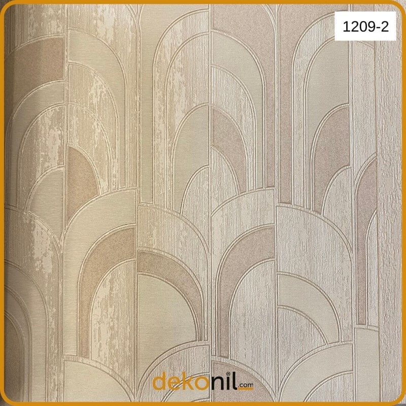 Adawall Octagon Geometrik Desenli Duvar Kağıdı 1209-2