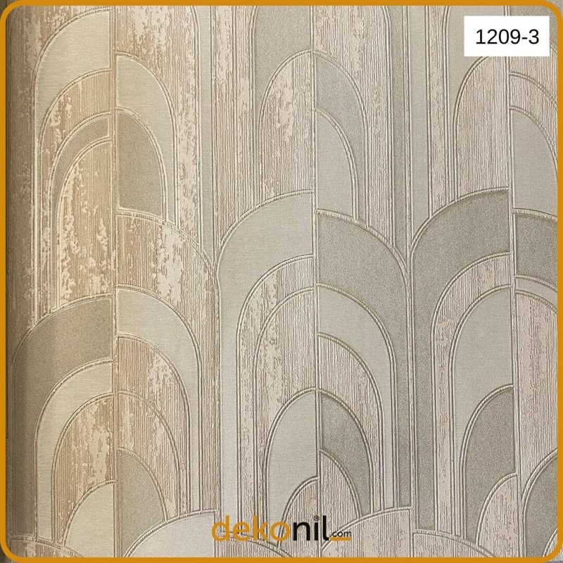 Adawall Octagon Geometrik Desenli Duvar Kağıdı 1209-3
