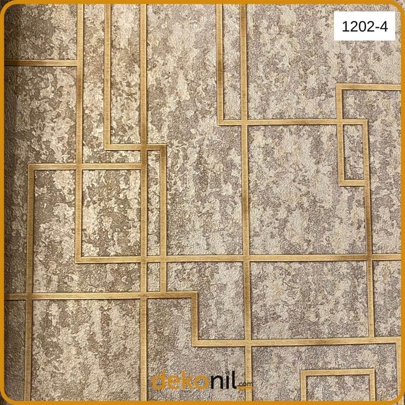 Adawall Octagon Geometrik Desenli Duvar Kağıdı 1202-4