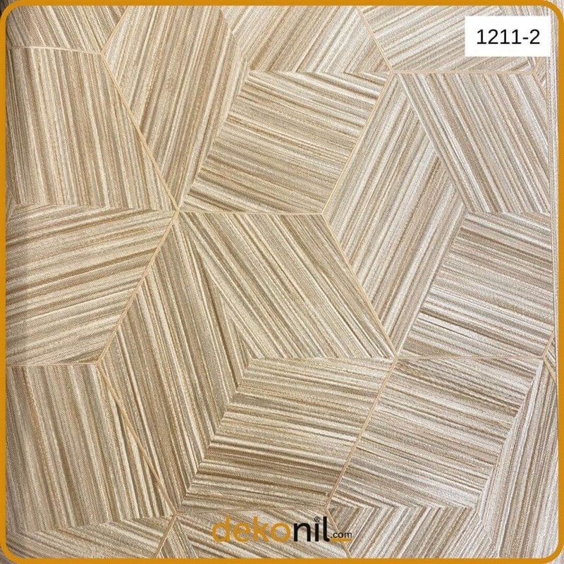Adawall Octagon Geometrik Desenli Duvar Kağıdı 1211-2
