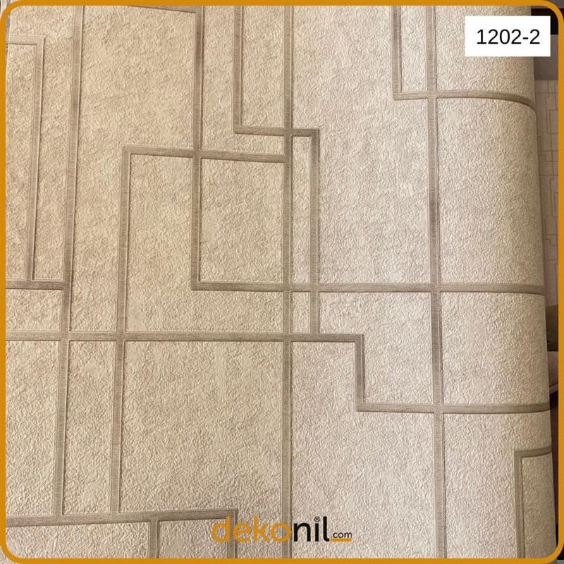 Adawall Octagon Geometrik Desenli Duvar Kağıdı 1202-2